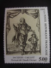 Timbre - FRANCE - Tableau de Jacques CALLOT-  1992 - Neuf ** - YT2761