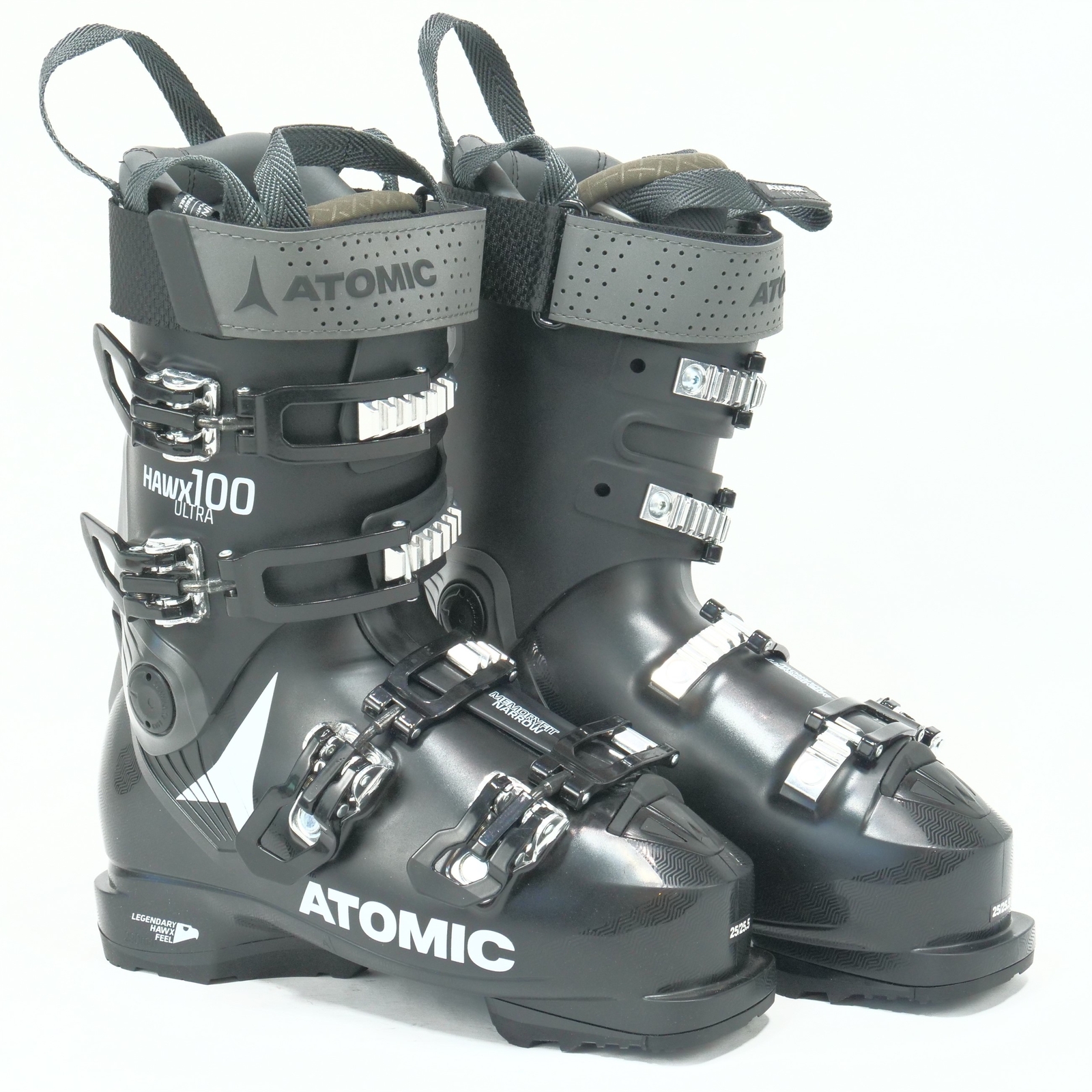 SALOMON Atomic Hawx Ultra 100 Stivali da sci uomo 7 7 5 US 39 EU 25 25.5 neri