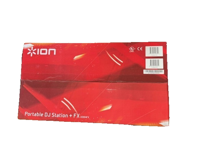 Ion iCD04FX Personal Audio Portable DJ Station New Sealed