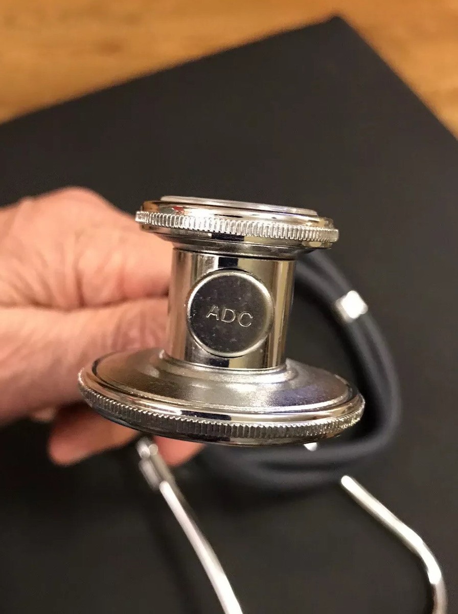 ADC Stethoscope Navy Blue Pat #114444 Heavy Duty 28
