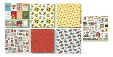 Willow Creek Farms- 12x12 Scrapbook Papers and Stickers Set