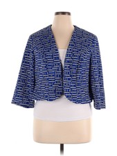 Maya Brooke Women Blue Blazer 16