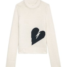 Zadig  Voltaire Malty We Heart Wool Sweater Small NWT