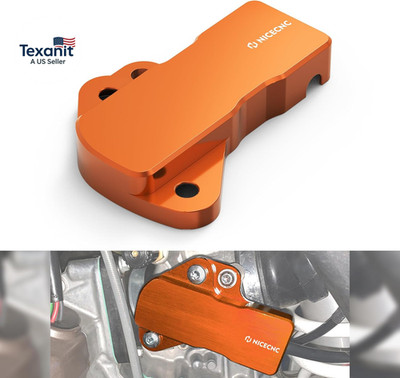 Orange Motorcycle TPS Sensor Guard Protector Compatible with KTM XC-W250 EXC250