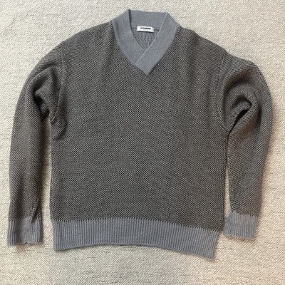 Men s V Neck Jil Sander Sweater (52) (L)