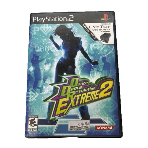 New ListingDance Dance Revolution Extreme 2 - Sony Playstation 2 PS2 - Complete In Box CIB