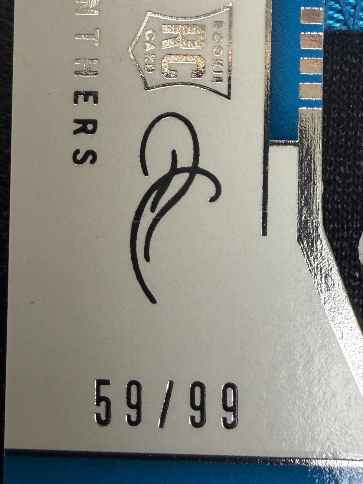 2024 National Treasures Xavier Legette Crossover Patch RC Auto 59/99 - Panthers view 11