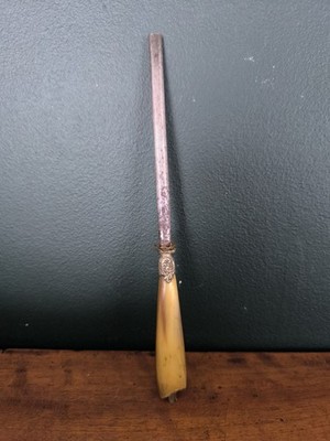 Altes kleines Hornschärfgewehr