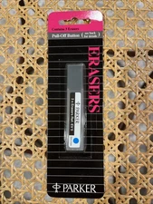 Parker 4.7 mm 3ct Pull-off Button Eraser 12182 Ref. EV5 Jotter Classic & Vector