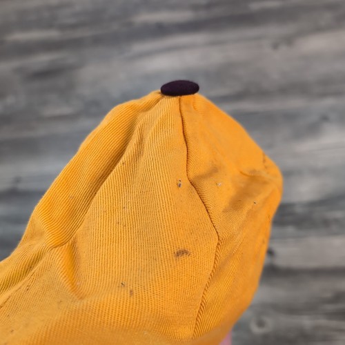 Collegiate Capsm 6 3/4 Made In Iowa 1940 To Early 1950s Yellow Embroidered C USA - Bild 8 von 10