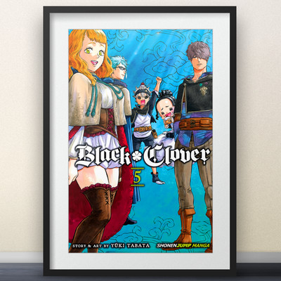 Black Clover - Vol 5 Cover Art - 11x17