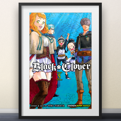 Black Clover - Vol 5 Cover Art - 11x17