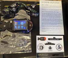 2019 Defcon DC27 Da Bomb Electronic Badge Badgelife