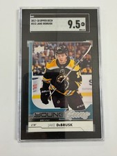 2017-18 UPPER DECK JAKE DEBRUSK #212 SGC 9.5