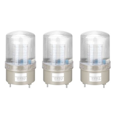 High Visible Red Blue Flashing Light with Optional Quiet Mode for Alerts
