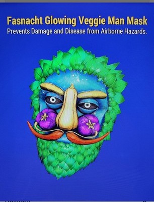  Fallout 76   Glowing Veggie Man Mask   PS4/PS5  Playstation 