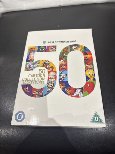 LOONEY TUNES: 50 CARTOON COLLECTION - Best Of Warner Bros - UK double DVD