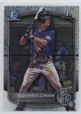2025 Bowman Chrome Prospects Mega Box Mojo Refractor Charlie Condon #BCP-75