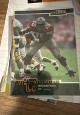 1997 Upper Deck Collector's Choice - Turf Champions Orlando Pace #TC4 (RC)
