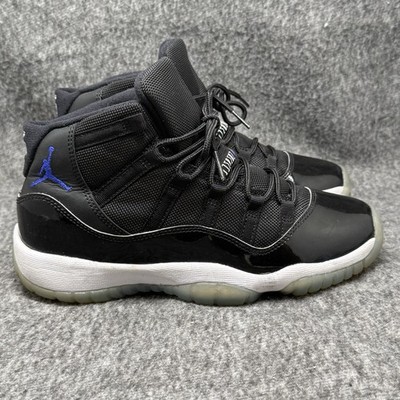 Nike Air Jordan 11 Retro Space Jam GS Black Concord Size 5Y/6.5 Women 378038-002