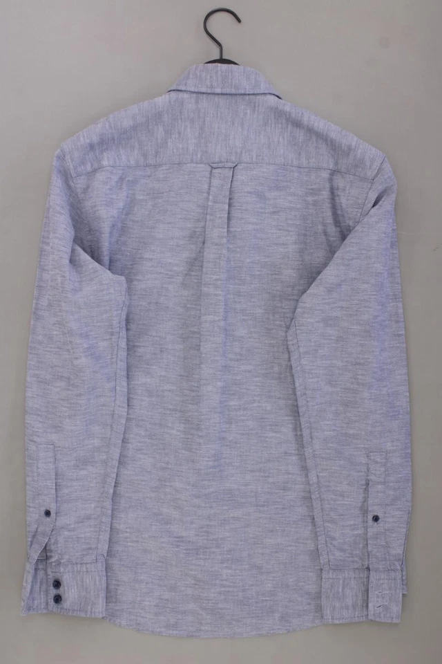 ✅ BOSS by Hugo Boss camicetta per uomo taglia 52, L blu di cotone ✅ - Immagine 3 di 4