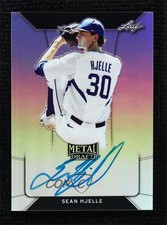 2018 Leaf Metal Draft Sean Hjelle #BA-SH1 Auto 0ot