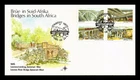 Dr Jim Stamps South Africa FDC Bridges In South Africa 1984 4v Set Monarch Size