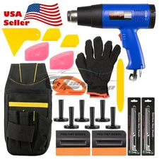 Professional Car Vinyl Wrapping Window Tinting Application Tool Kit Set Squeegee