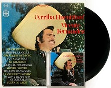 VICENTE FERNANDEZ Arriba Huentitan LP Vinyl + CD 1972 CBS Mexico VOLVER VOLVER