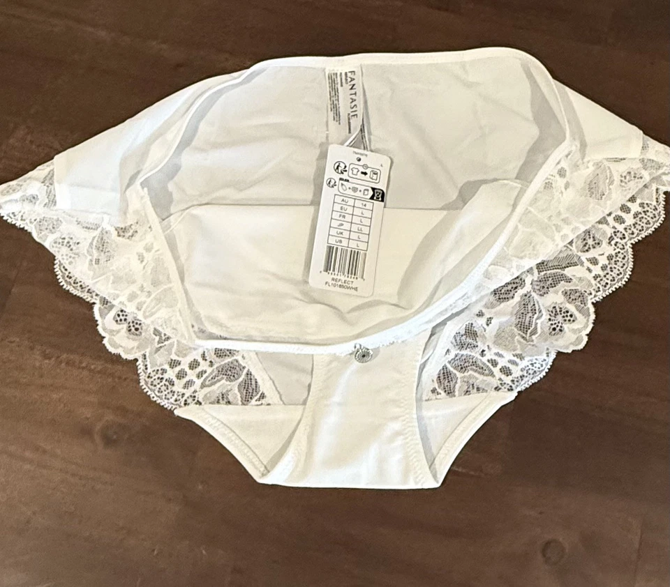 Женские классические брифы Fantasie Reflect. Большой. Белый - Изображение 3 из 4
