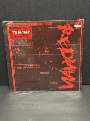 REDMAN I'LL BE DAT THAT / MONTH OF THE MAN FT. METHOD MAN HIPHOP 12'' VINYL