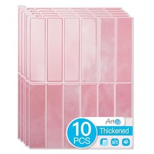 Heavy-Duty Peel and Stick Backsplash for Home D cor, 11.4 x 9 Inch Pink Marble