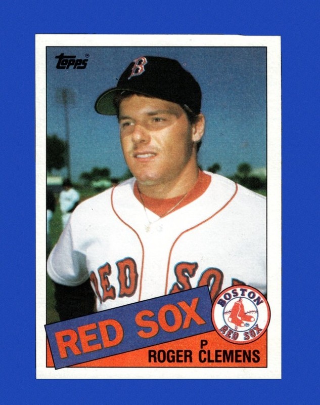 1985 Topps Set-Break #181 Roger Clemens RC EX-EXMINT *GMCARDS*
