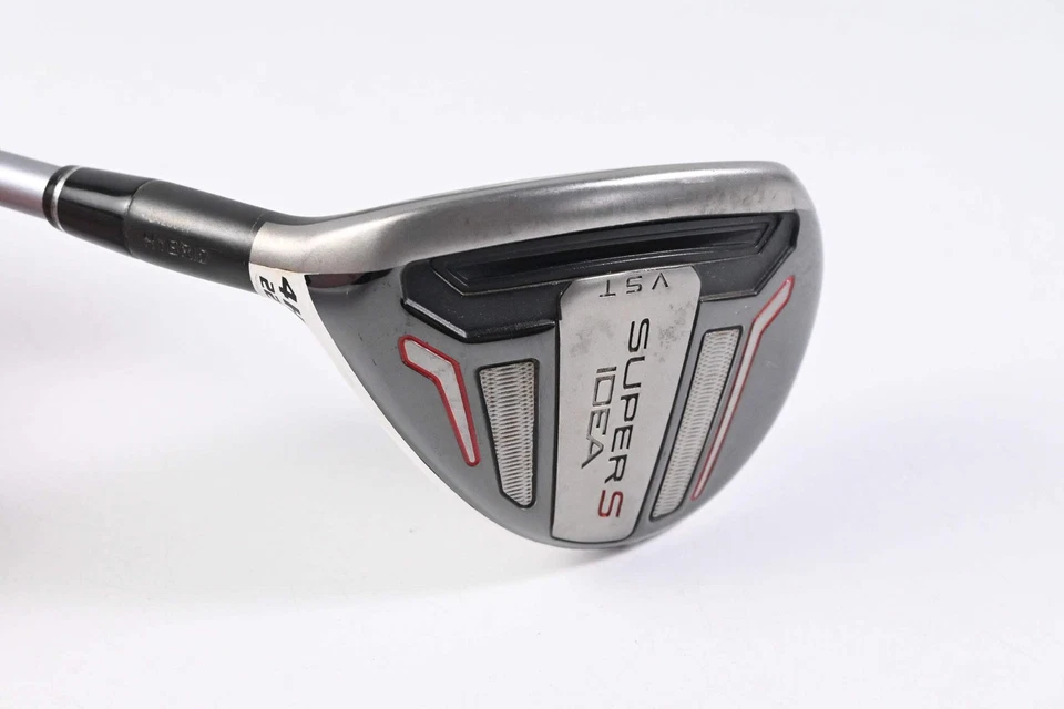 Left Hand Adams Idea Super S #4 Hybrid / 22 Degree / Regular Flex Matrix Kujoh 7 - Image 2 of 4