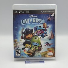Disney Universe (Sony PlayStation 3, 2011) Complete PS3 Game W/Manual + Poster