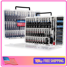 80-Piece Premium Magnetic Impact Nut Driver Set Metric  SAE with Socket Adapter