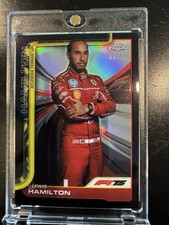 2025 Topps Chrome Formula 1 - F1 Drivers Lewis Hamilton #4 Black 6/10 🔥🔥🔥🔥🔥