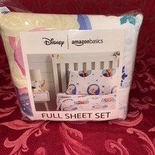 Disney Frozen Full Size Sheet Set 3 Piece Anna Elsa New Twirl Princess Elsa Anna