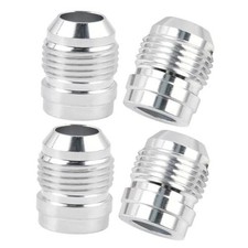 Male Weld on Bung Fitting AluminumPCS 10AN 4