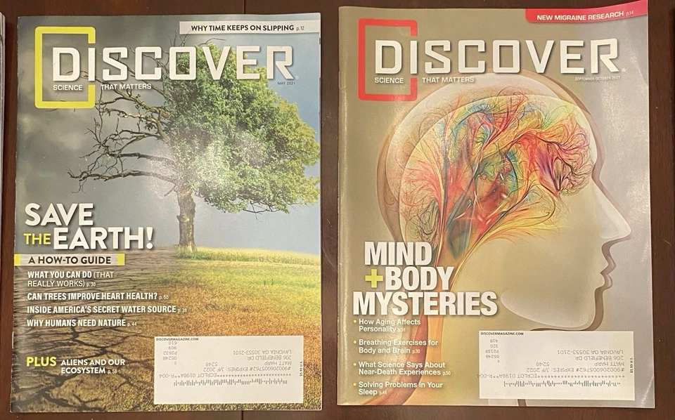 Lot 17 Magazines DISCOVER 2005 - 2022 - Image 3 of 4