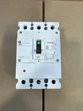 FBH36TE045RV - General Electric Bolt-On 600V 45A 3 pole circuit breaker 100kA@48