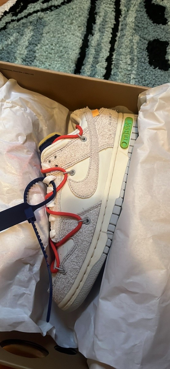 Size 7 - Off-White x Nike Dunk Low Lot 13 of 50 for sale online | eBay