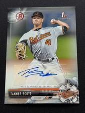 2017 Bowman Retail Prospect Auto Tanner Scott #PA-TS Auto