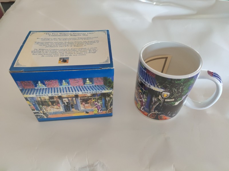 The First Walgreen Drugstore 1901 Commemorative Mug