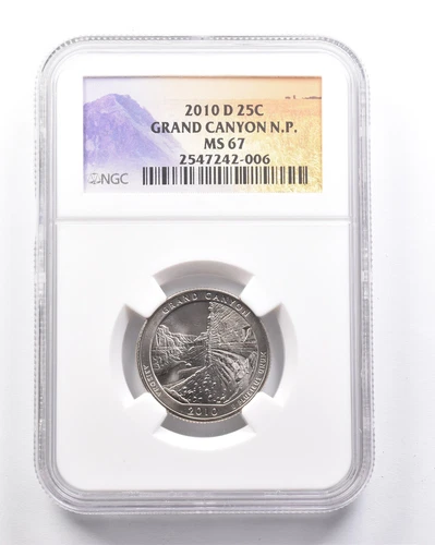 MS67 2010-P Washington Quarter Grand Canyon NGC *6332