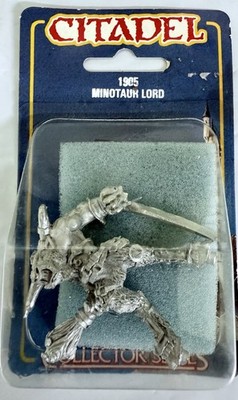 Citadel Games workshop Minotaur Lord, Miniature,Warhammer Fantasy Battles NOS