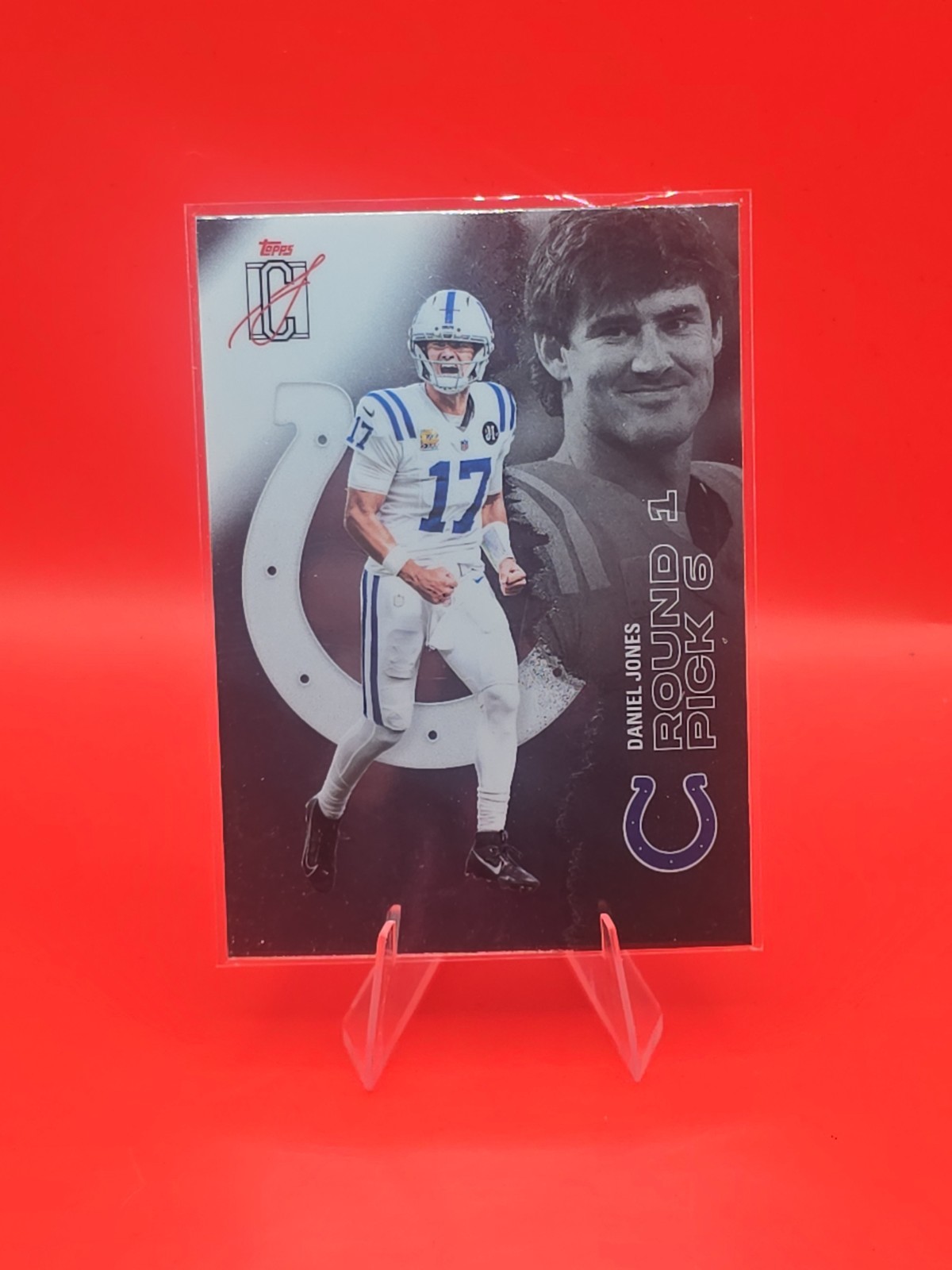 Daniel Jones 2025 Topps Signature Class Chrome #59 Colts