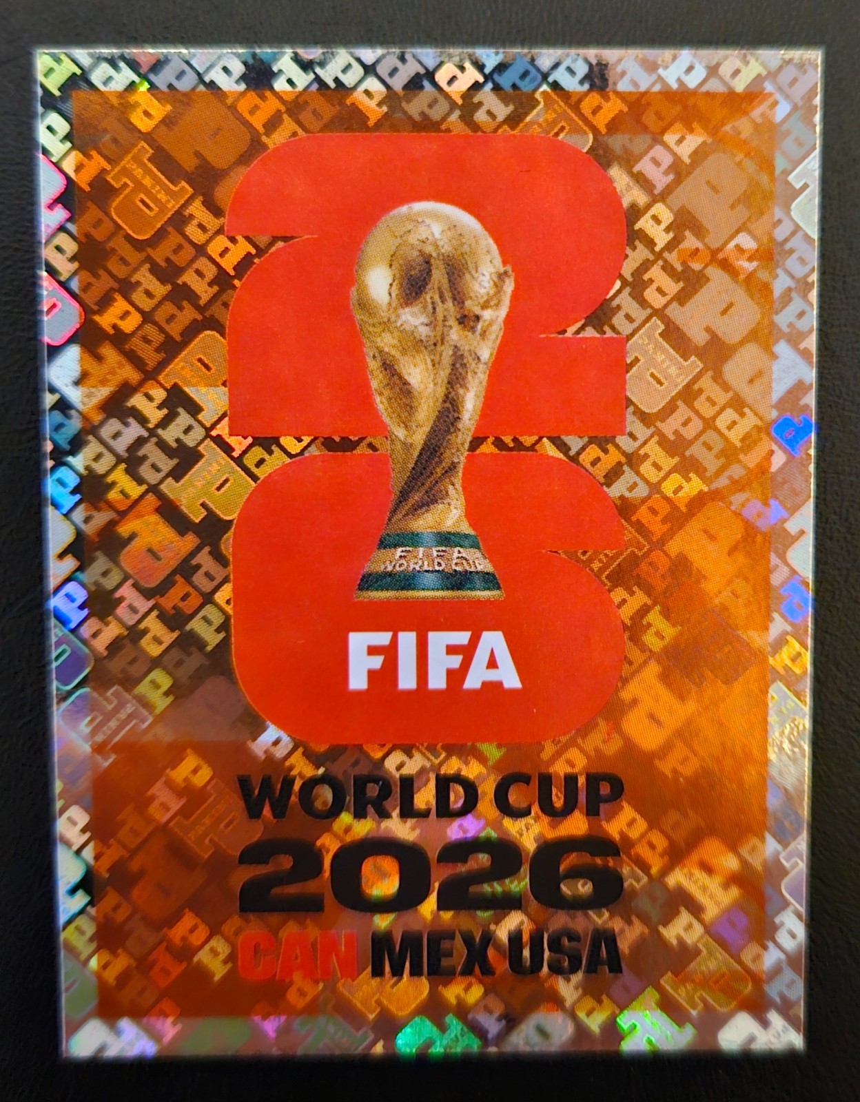Panini FIFA World Cup 2026 FWC 6 Official Licensed Sticker – Logo, QR Code