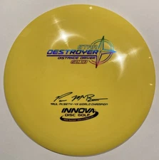 Innova 💎 Star Destroyer - 4X McBeth Embossed Rainbow Foil Slight Dome 175g💎