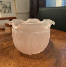 GLOBE TULIPE EN VERRE ÉPAIS POUR LAMPE LUMINAIRE APPLIQUE